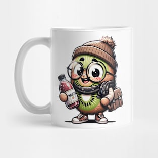 Hipster Kiwi - Kombucha Lover's Delight Mug